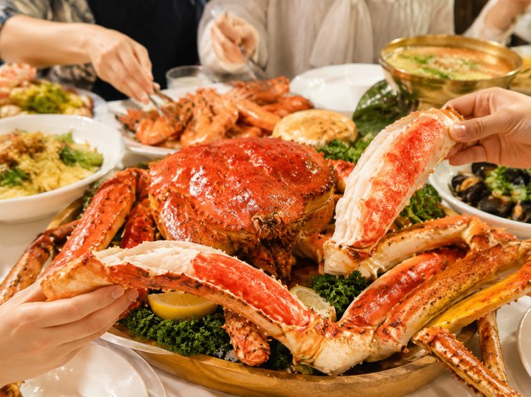 抚远深海大板蟹特色团购套餐